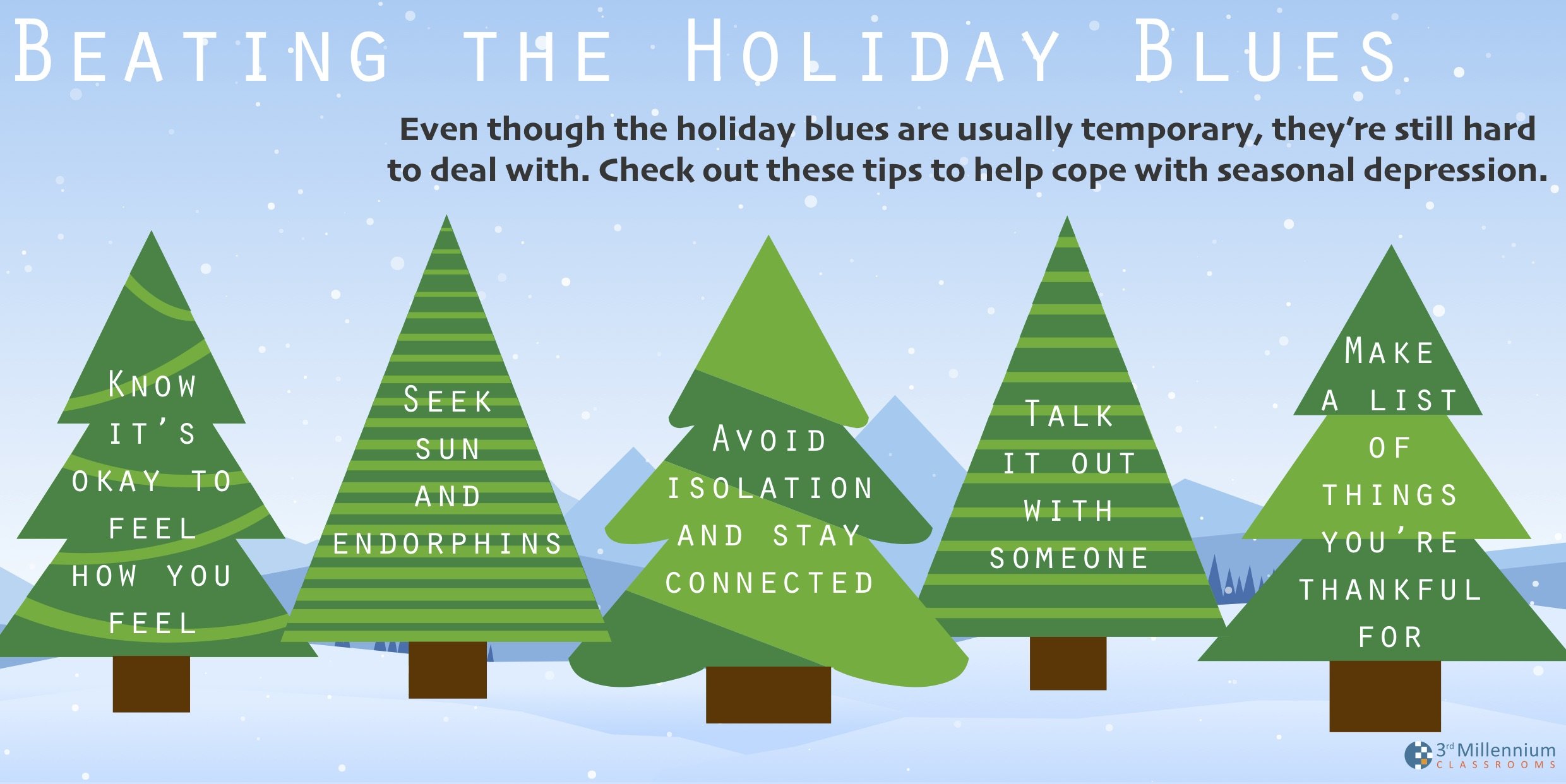 Tips for beating the holiday blues