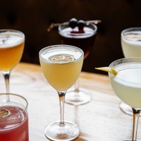 Table of Cocktails